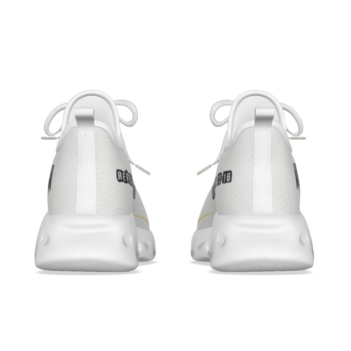 Root of David I - Morning Star - Unisex Shoe(MEN'S SIZES) White/Black White/White