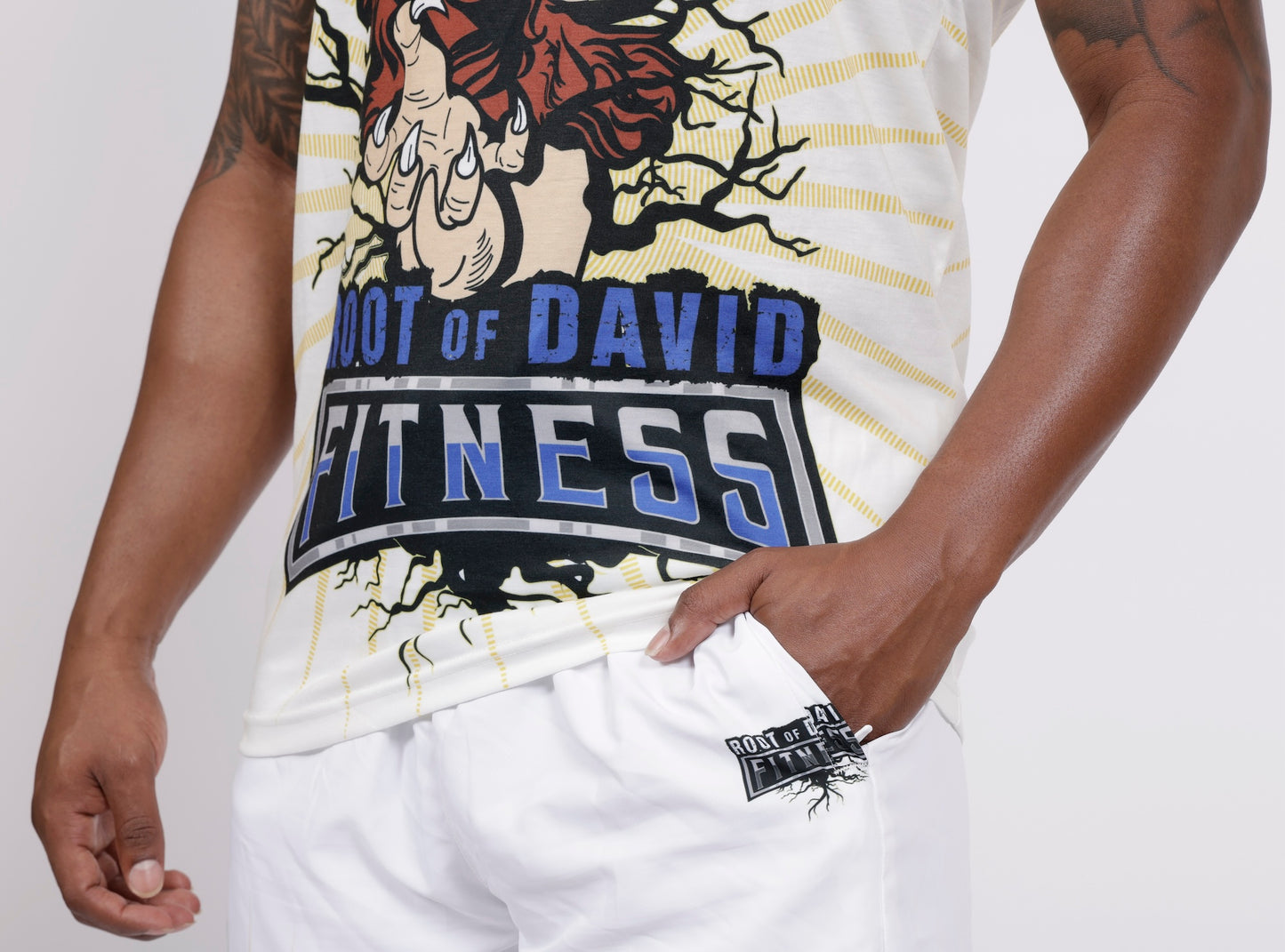 Morning Star White Men's Sport Tank