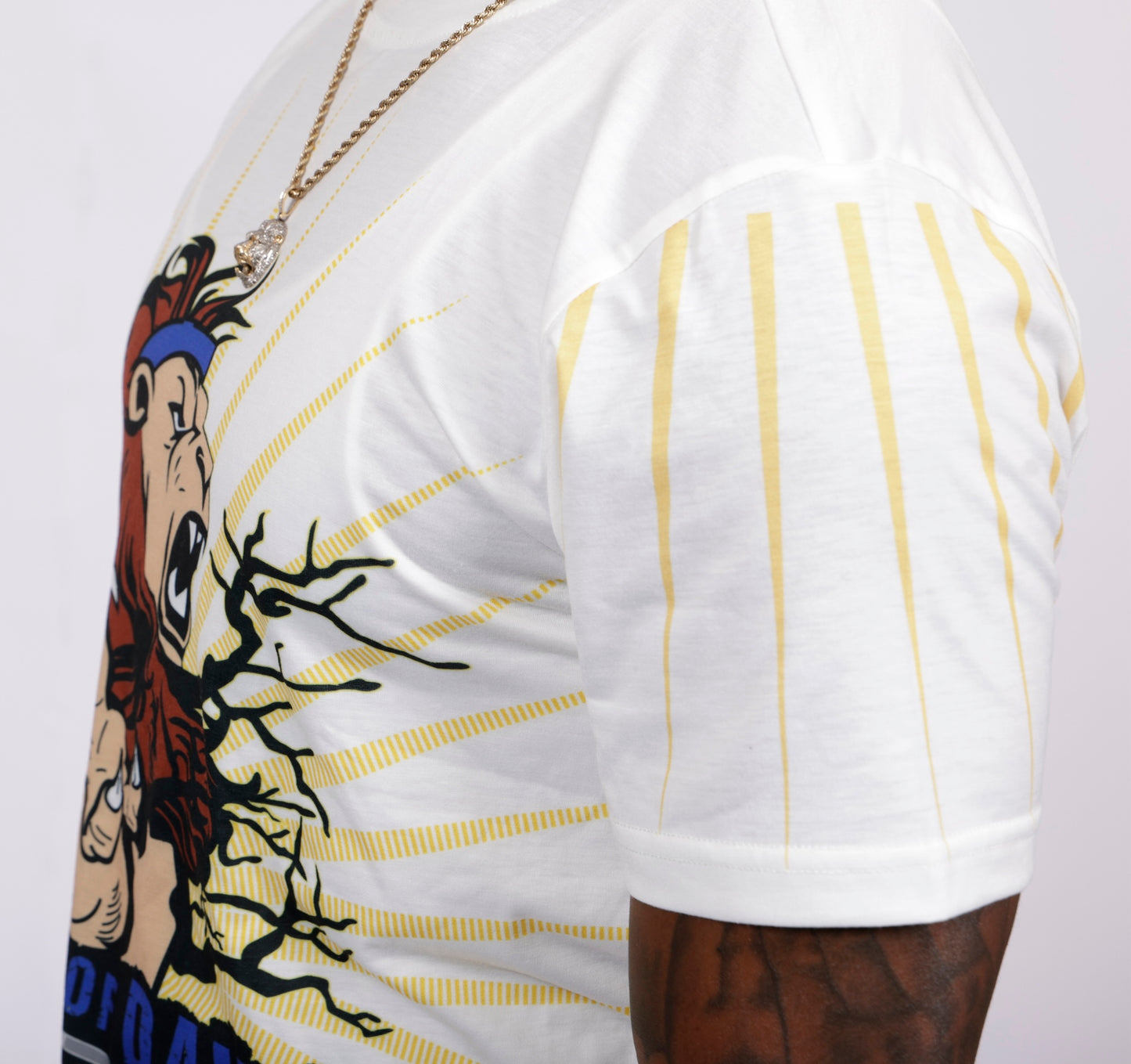 Morning Star White Men's Tee
