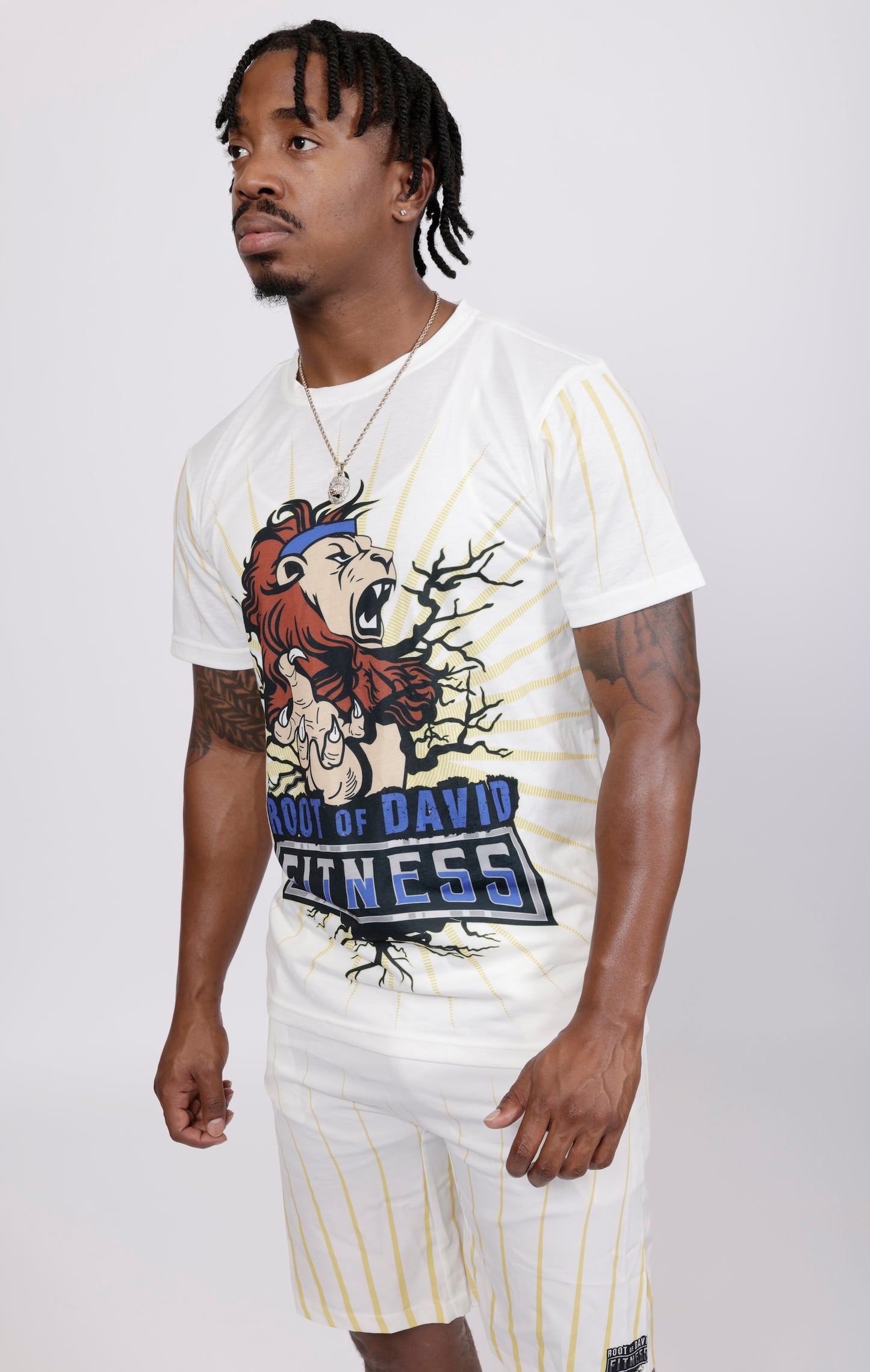 Morning Star White Men's Tee