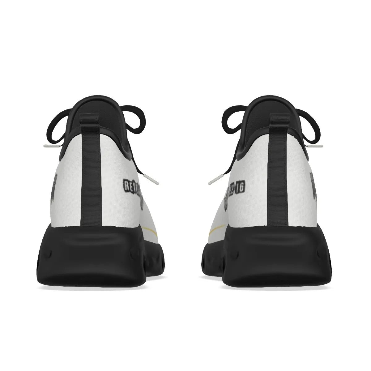 Root of David I - Morning Star - Unisex Shoe(MEN'S SIZES) White/Black White/White