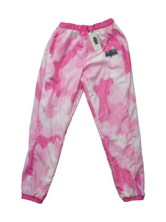Pink Multicam Women's All-Over Print Track Pants