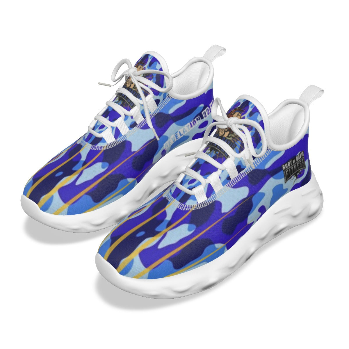 Men's Blue Multicam Shoe - Root of David 1